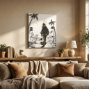 Vászonkép: A megkerült cirkáló 50x50 cm