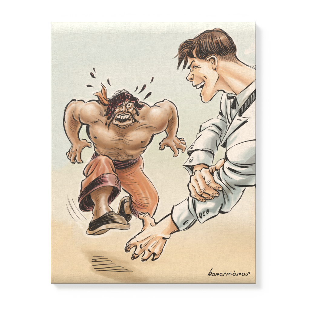 Vászonkép: „Insalada fritte á la Sevilla!” 40x50 cm