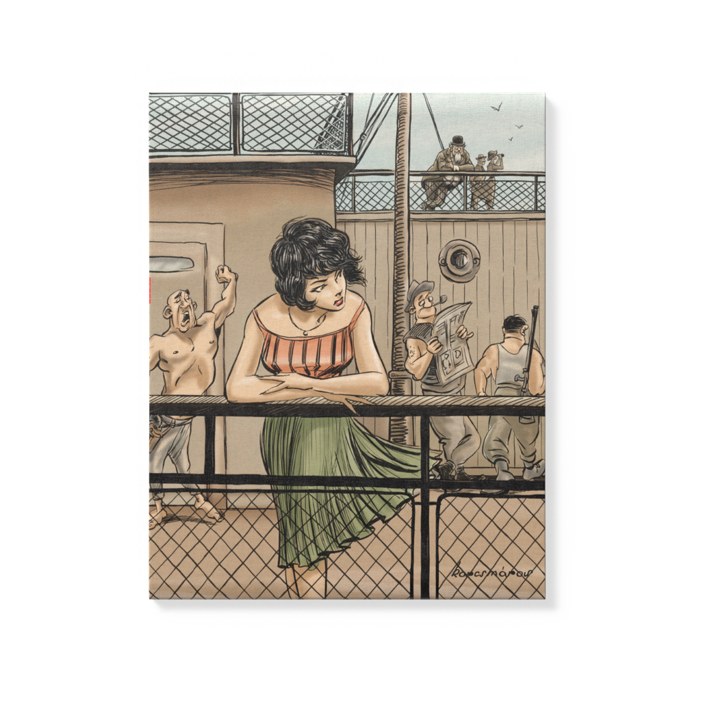 Vászonkép: „C” „Anna Alvarez” 40x50 cm