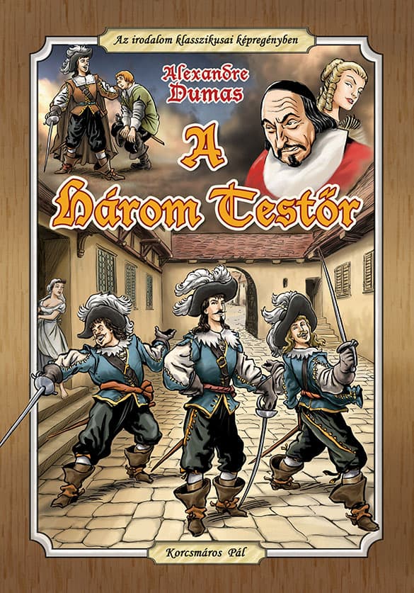 A három testőr (fekete-fehér képregény)
