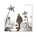 Vászonkép: A megkerült cirkáló 50x50 cm