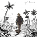 Vászonkép: A megkerült cirkáló 50x50 cm