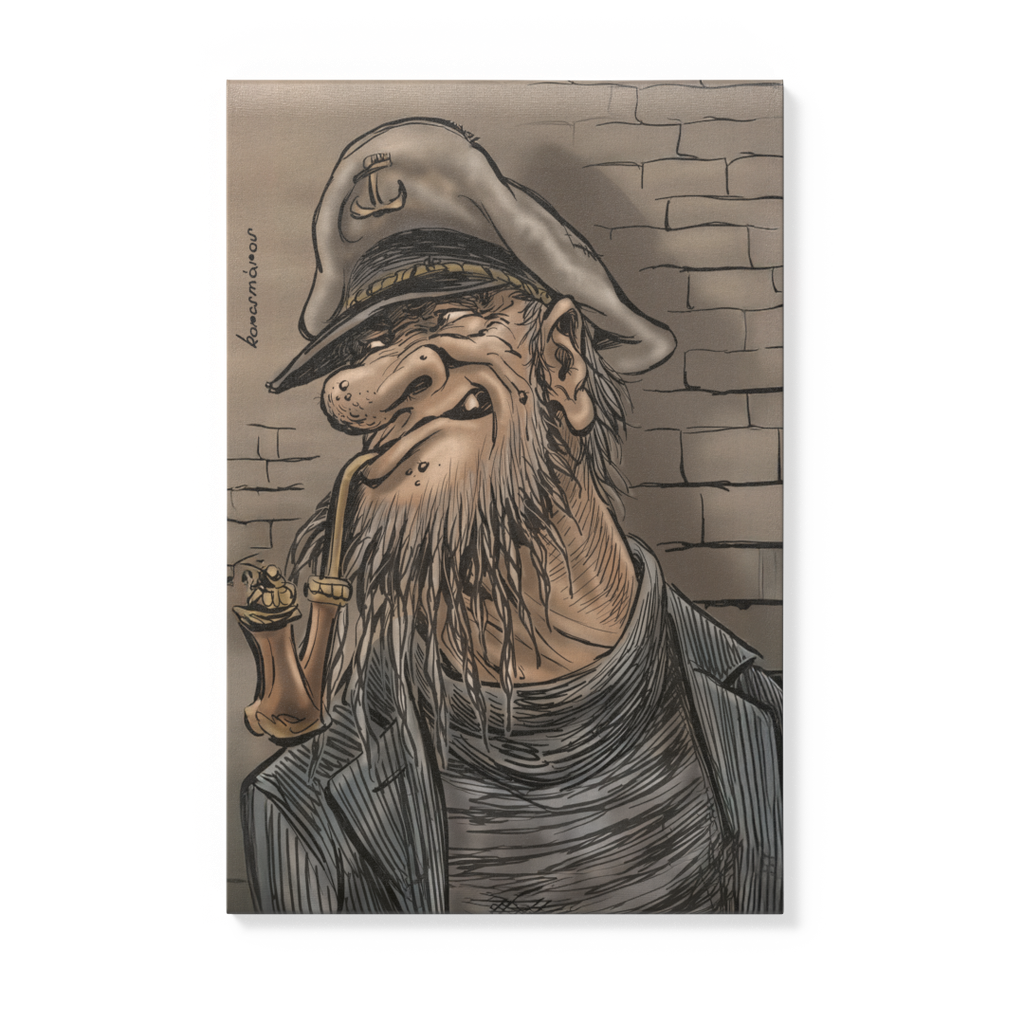 Vászonkép: Piszkos Fred a Kapitány 40x60 cm