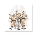 Vászonkép: A három testőr 50x50 cm