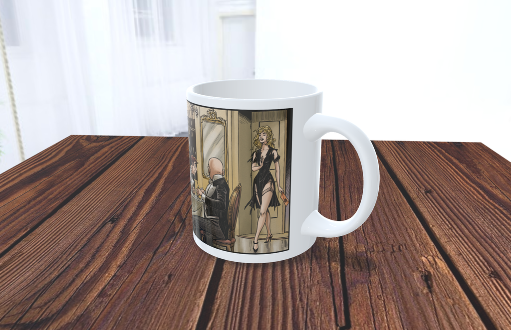 Ingyenes termék - Bögre: Szőke Ciklon – Megkérem, hogy kísérjen haza!