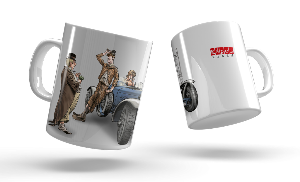 Bögre: A 14 karátos autó