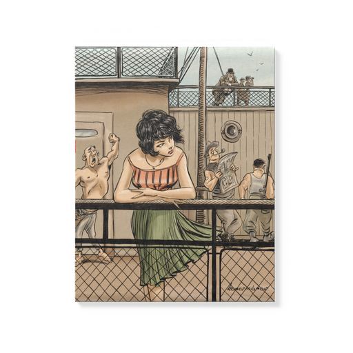 Vászonkép: „C” „Anna Alvarez” 40x50 cm