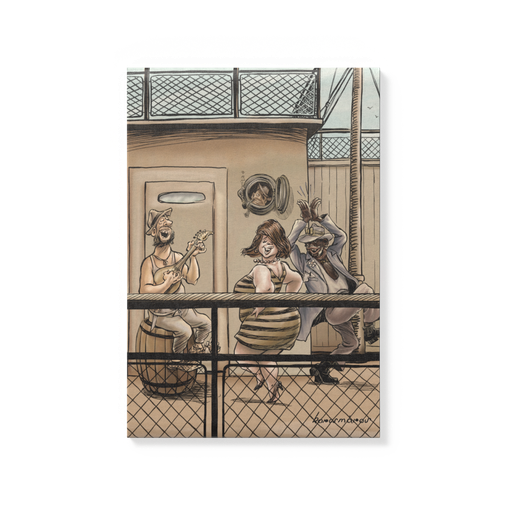 Vászonkép: „B” „Tánc- és illemleckék” 35x50 cm