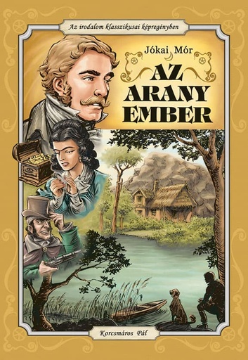 [9789639833814] Az arany ember (fekete-fehér képregény)