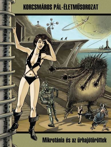 [9786155835384] Mikrotánia és az űrhajótöröttek (fekete-fehér képregény, nagyalakú)