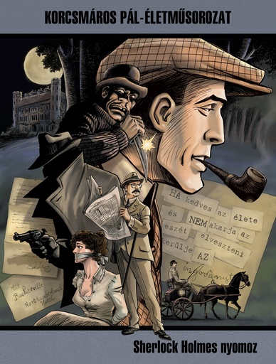 [978-963-9833-88-3] Sherlock Holmes nyomoz (szépia, nagyalakú)