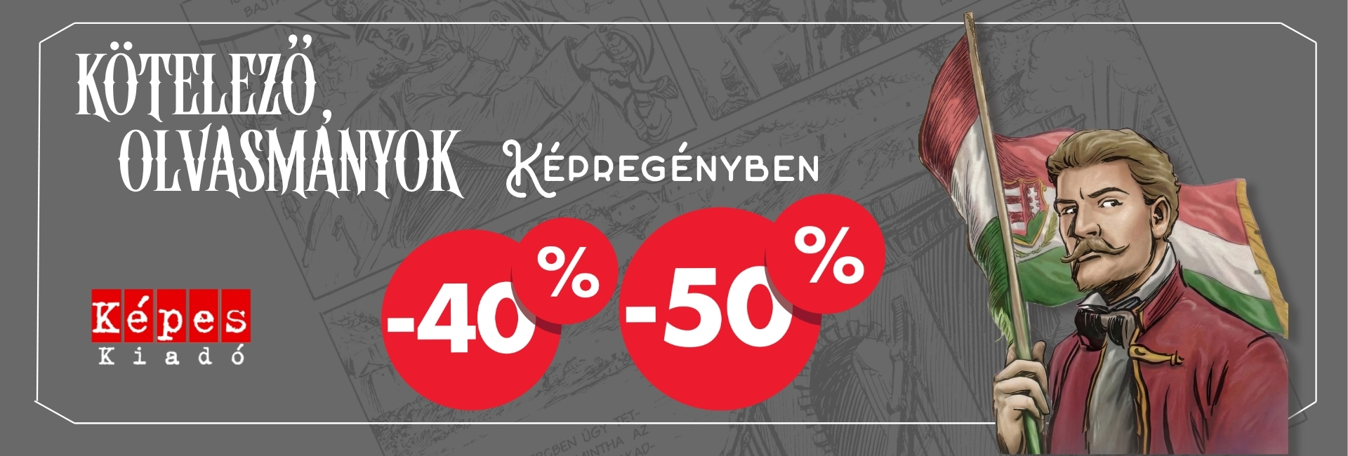 Kötelező olvasmányok képregényben