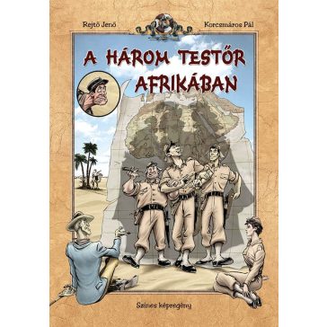   A három testőr Afrikában (színes képregény) +3 oldalas bónusz képregénnyel