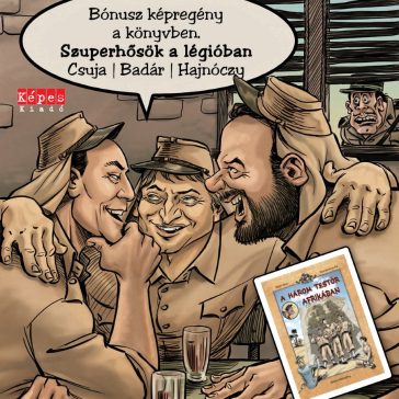   A három testőr Afrikában (színes képregény) +3 oldalas bónusz képregénnyel