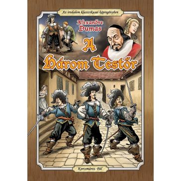 A három testőr (fekete-fehér képregény)