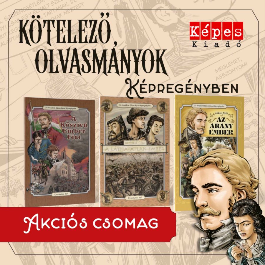 Kötelező olvasmányok – Az irodalom klasszikusai: 3 db-os Emberek-csomag