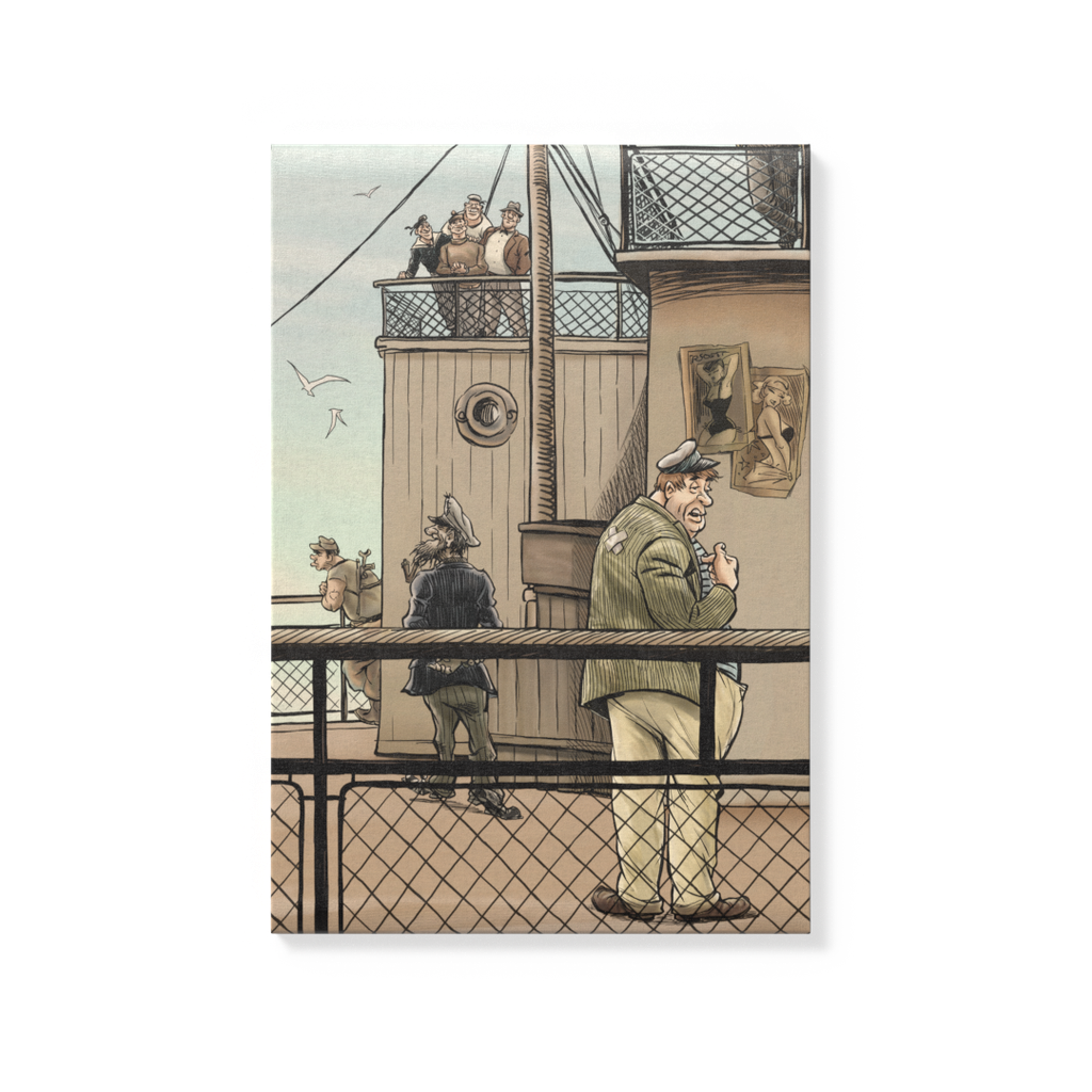 Vászonkép: „A” „Hobbs” 35x50 cm