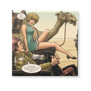 Vászonkép: „Anna Morgenstern és Sir Oliver Yolland” 60x60 cm