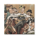 Vászonkép: „Őfelsége Fülig Jimmy” (kicsi) 40x40 cm