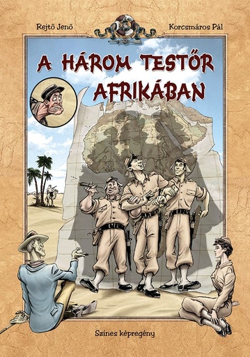 [kk08] A három testőr Afrikában (színes képregény)+3 oldalas bónusz képregénnyel
