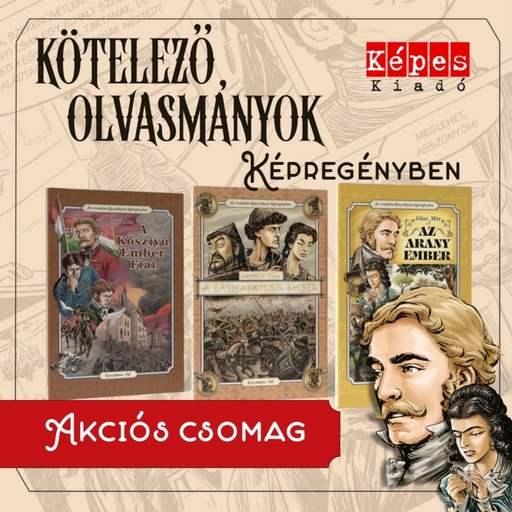 Kötelező olvasmányok – Az irodalom klasszikusai: 3 db-os Emberek-csomag