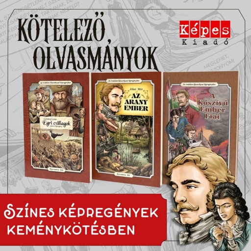 Kötelező olvasmányok kemény kötésben