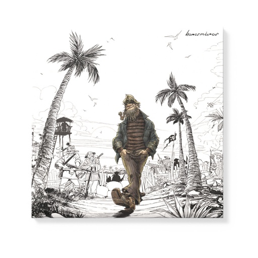 Vászonkép: A megkerült cirkáló 50x50 cm