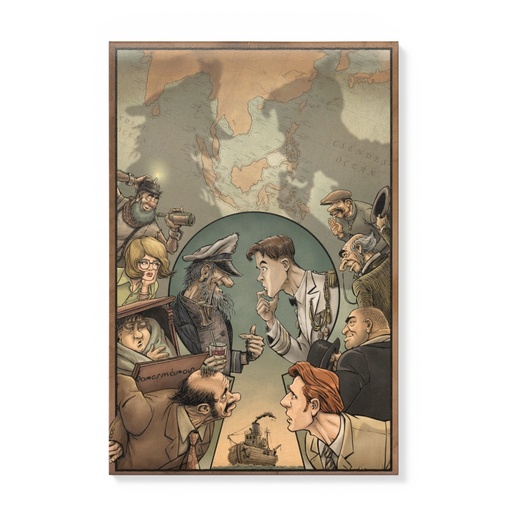 Vászonkép: Piszkos Fred közbelép 40x60 cm