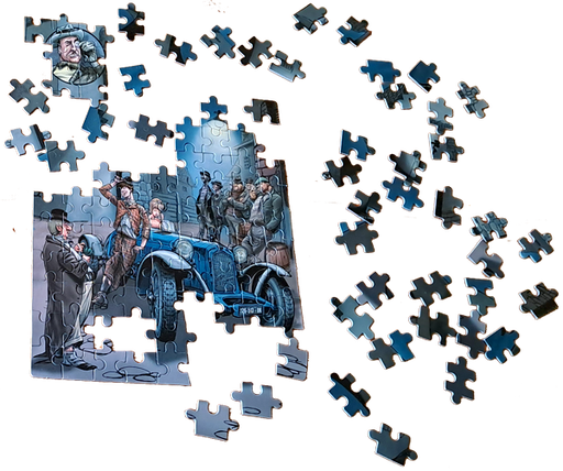 Rejtő-Korcsmáros kirakós PUZZLE